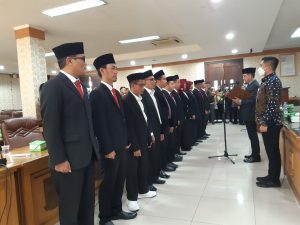 Rata-rata Lama Sekolah Penduduk Kabupaten Bekasi sampai SMP