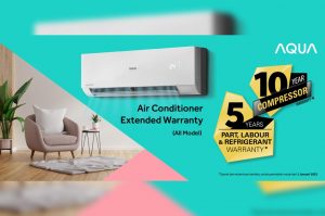 Garansi AC AQUA Elektronik Diperpanjang hingga Lima Tahun