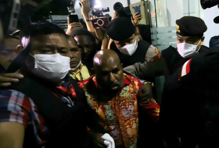 Polri dan TNI Siaga di Papua Pasca Penangkapan Lukas Enembe