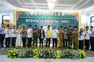 Pj Bupati Resmikan Mushola Nuur Al- A’Adli PN Cikarang