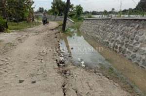 Setahun Dibangun, Tanggul Sungai Citarum sudah Jebol