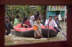 Banjir di Kabupaten Bekasi Meluas