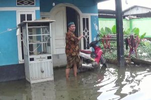 Dampak Pembangunan Pasar Induk Cibitung, Rumah Warga Kebanjiran