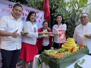 Diuntungkan Dapil, PSI Kota Bekasi Syukuran