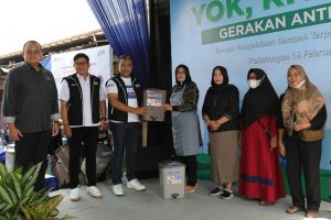 Gerakan Anti Sampah Yok Kita Gas BRI Sasar Pengelolaan Sampah Terpadu di Pasar Kesesi Pekalongan