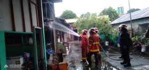 Rumah di Arenjaya Terbakar, Kerugian Ditaksir Ratusan Juta