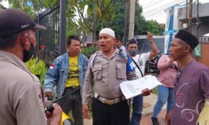 Berseragam Provost, Pria Ini Tuntut Lahan Orangtuanya di Komplek Perumahan di Jatisampurna, Sebut-Sebut Nama Kapolri Jenderal Listyo