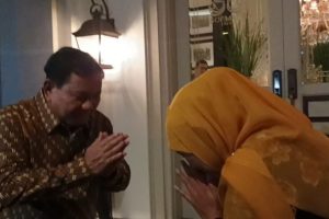 Puja Puji Prabowo Usai Bertemu Khofifah di Surabaya, Soal Cawapres, Prabowo Bilang Begini