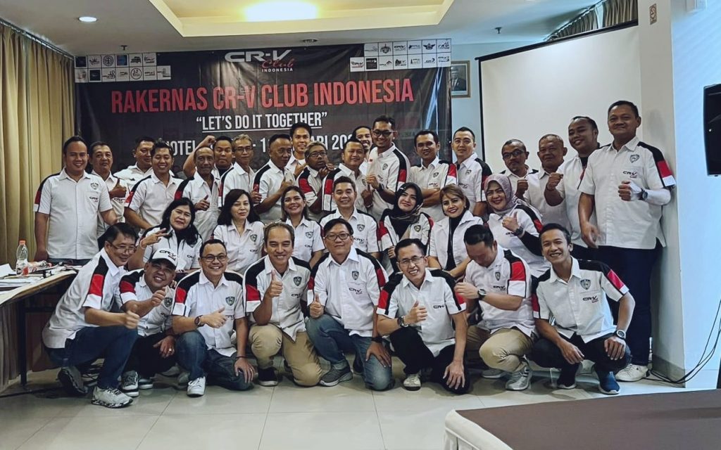 Rakernas, CR-V Club Indonesia 2023 Tetap Bawa Misi “CCI Bersatu, CCI Maju”   
