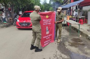 Spanduk Bernada Provokatif Ditertibkan