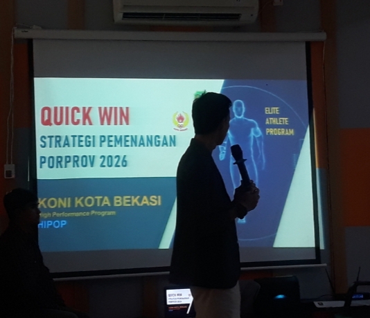Ini Rapat Perdana KONI Kota Bekasi Periode 2023-2027, Ada Bicara Bonus Atlet