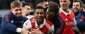 Gol Telat Reiss Nelson Bawa Arsenal Menang 3-2 Atas Bournemouth