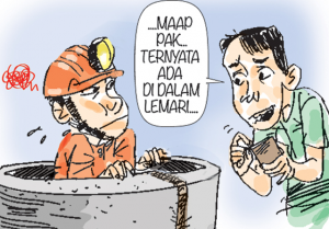 Dompet Dikira Hilang Kecemplung Sumur, Ternyata Ada di Lemari