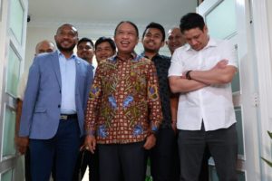 Menpora Serahkan Surat Pengunduran Diri