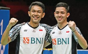 Kalahkan The Daddies, Fajar/Rian Raih Juara Perdana Ganda Putra All England 2023