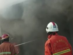 Tabung Gas Bocor, Toko Laundry di Alexindo Terbakar