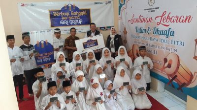 BRI Group Salurkan Santunan di Empat Panti Asuhan Wilayah Kota Bekasi