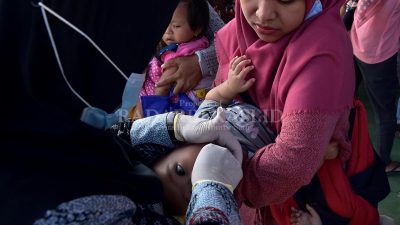 Dinkes Targetkan Ratusan Ribu Balita Terima Imunisasi Polio