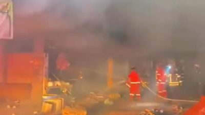 Malam Takbiran, Satu Ruko di Pondokgede Terbakar