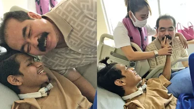 Inul Daratista dan Adam Jenguk David Ozora, Senyum Semringah Pegang Kumis Adam