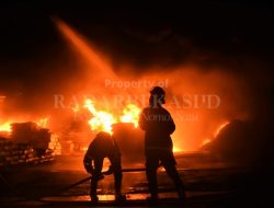 Ditinggal Jualan, Kontrakan Ludes Terbakar