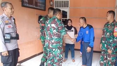 Oknum TNI Tendang Pemotor Disanksi