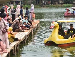 Dipadati Pengunjung di Momen Libur Lebaran, Situ Rawagede Tarik Wisatawan Lokal