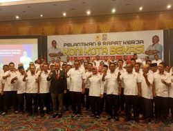 Pengurus KONI Kota Bekasi 2023-2027 Dilantik, Begini Pesan KONI Jawa Barat