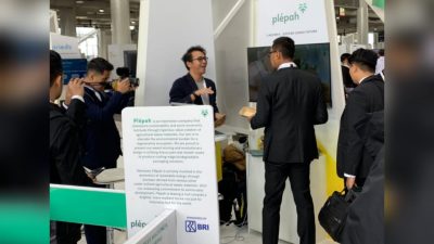 Dukung Keberlanjutan Lingkungan, BRI Kenalkan Start Up Plépah ke Panggung Dunia
