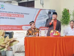 Gelar Reses di Pondokgede, Ketua DPRD Kota Bekasi: Warga Harus Terus Monitor Aspirasinya