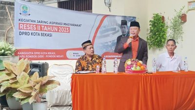 Gelar Reses di Pondokgede, Ketua DPRD Kota Bekasi: Warga Harus Terus Monitor Aspirasinya