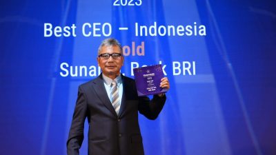Bukukan Kinerja Terbaik, Sunarso Raih The Best CEO, BRI Borong Sembilan International Awards dari FinanceAsia   