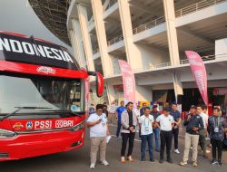 Dukung Perkembangan Ekosistem Sepak Bola Nasional, BRI Berikan Bus untuk Skuad Garuda