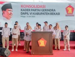 Elite Partai Gerindra Sibuk Turun Gunung