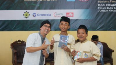 Ngaji Literasi Hadir di Pondok Pesantren Nurul Huda
