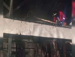 Gudang Pembuatan Briket Terbakar
