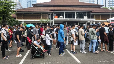 Sejumlah Calo Tiket Laga Timnas vs Argentina Tertangkap Polisi