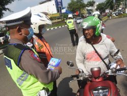 Ratusan Pengendara Kena Tilang