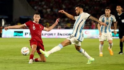 Ini Ranking Indonesia Usai Tanding FIFA Matchday Lawan Argentina dan Palestina