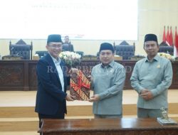 Lima Raperda Diparipurnakan jadi Perda