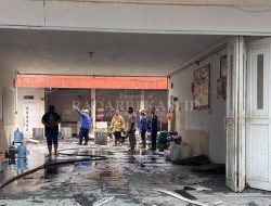 Tempat Usaha Katering Terbakar