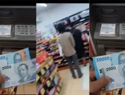 Viral, Tarik Uang Rp 100 Ribu di ATM, Keluar Uang Rp 50 Ribu dan Rp 2 Ribu