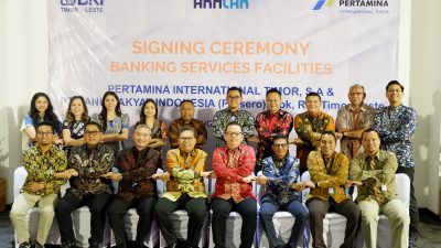 Sediakan Integrated Banking Solution Pengelolaan SPBU, BRI Timor-Leste Sinergi dengan Pertamina International Timor, S.A   