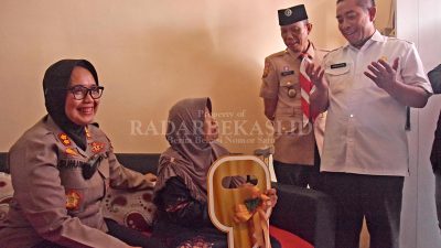 Disperkimtan Bersama TNI-Polri Bedah Rumah