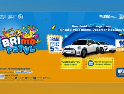 Mobil Listrik Keren untuk Nasabah BRI di BRImo FSTVL 2023   