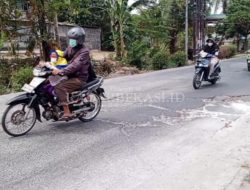 Kerusakan Jalan Alinda Dikeluhkan