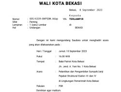 Wali Kota Bekasi Kembali Lantik Puluhan Eselon 3 dan 4 Sore Nanti
