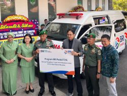 BRI Kanca Pondokgede Serahkan Bantuan Ambulans untuk RS TK II Moh Ridwan Meuraksa
