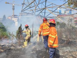 Bakar Sampah, Lahan Kosong Terbakar