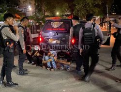 Bawa Sajam, Empat Remaja Digelandang Polisi